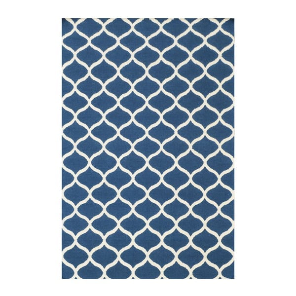 Ručne tkaný koberec Alize Blue, 155x240 cm