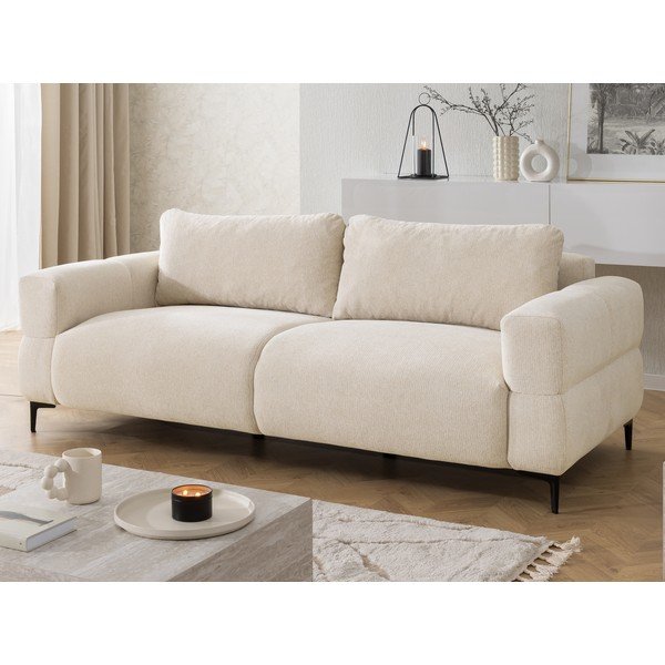 Krémovobiela pohovka 217 cm Helio – Ropez-image-4