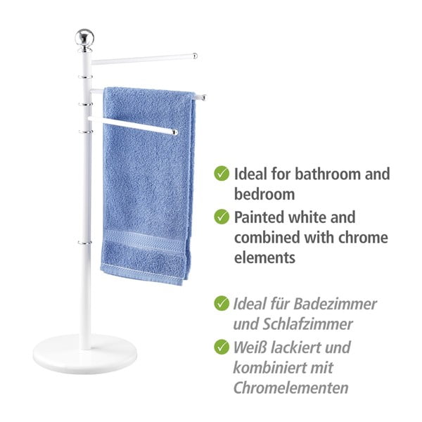 Biely stojan na uteráky Wenko Exclusive-image-3