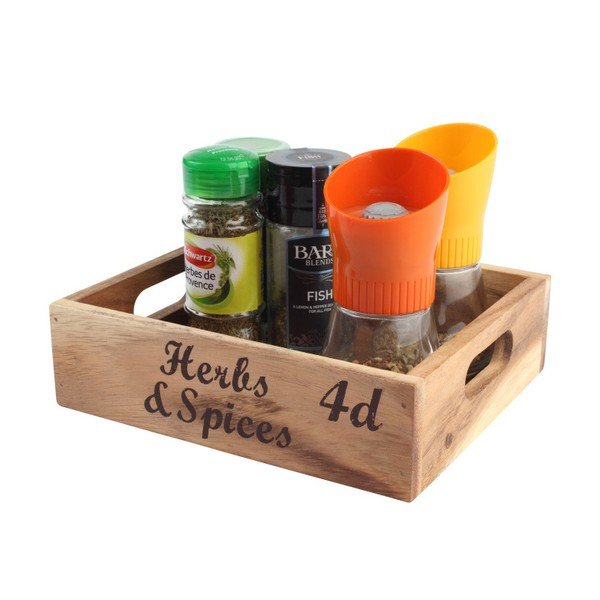 Drevená prepravka T&G Woodware Baroque Herbs & Spice-image-1