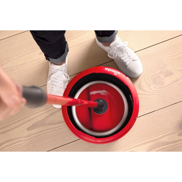 Súprava vedierka a mopu na podlahu Vileda Spin&Clean-image-1