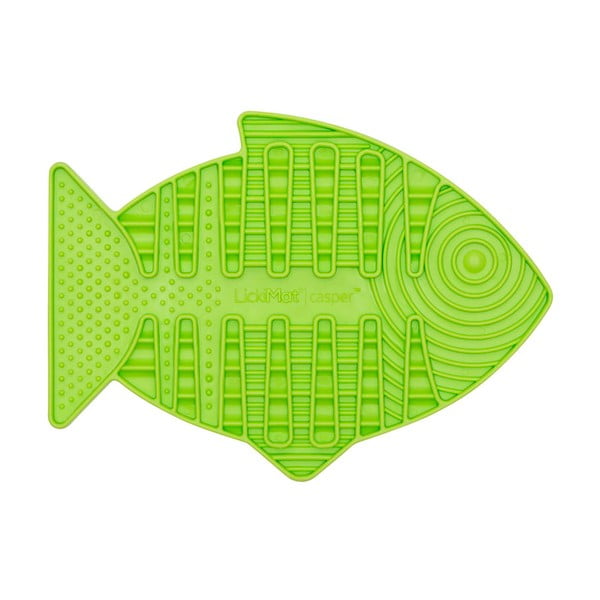 Lízacia podložka pre mačky Casper Green – LickiMat-image-1