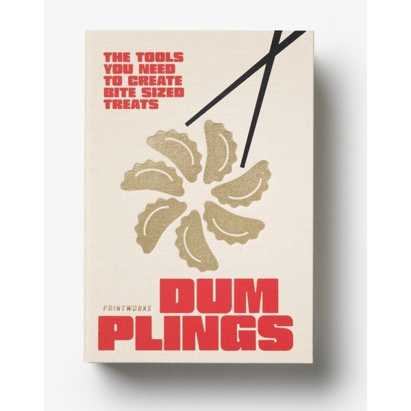 Béžové antikoro paličky v súprave pre 4 osoby The Essentials - Dumpling Tools – Printworks