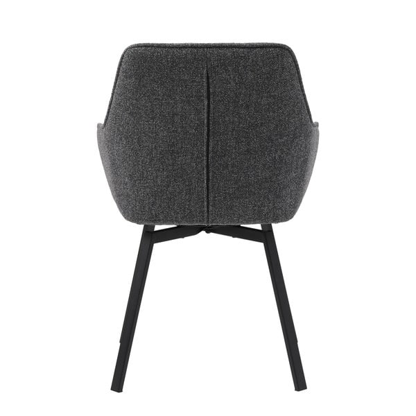 Sivá jedálenská stolička Alma – Unique Furniture-image-3