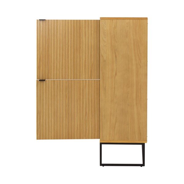 Skrinka v dekore duba v prírodnej farbe 118x127 cm Bali – Tenzo-image-4