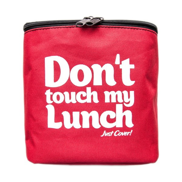 Desiatová taška a 2 boxy Pack & Go Don't Touch My Lunch Red