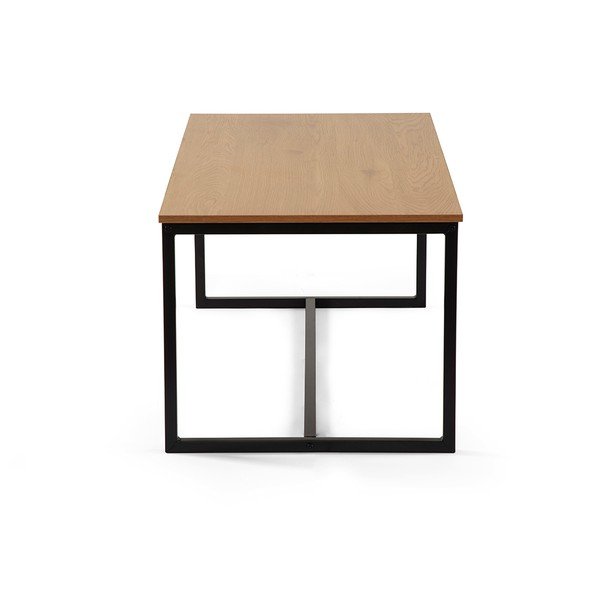 Konferenčný stolík v dekore duba v prírodnej farbe 47x90 cm Norden – Bonami Essentials-image-3