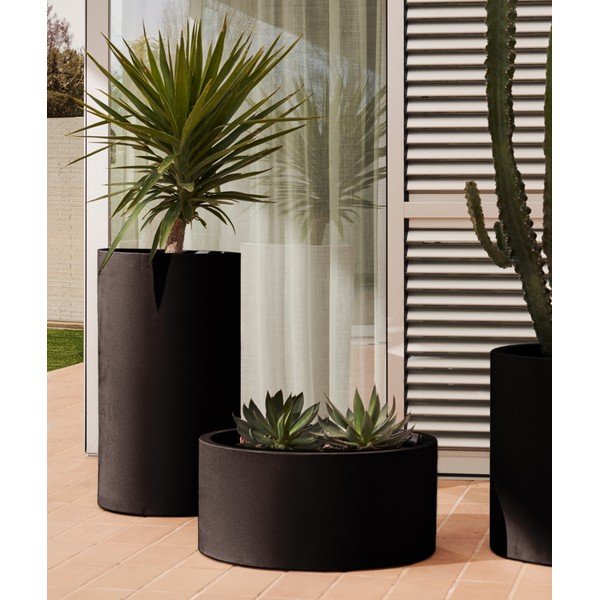 Betónový obal na kvetináč ø 62 cm Aiguablava – Kave Home-image-1