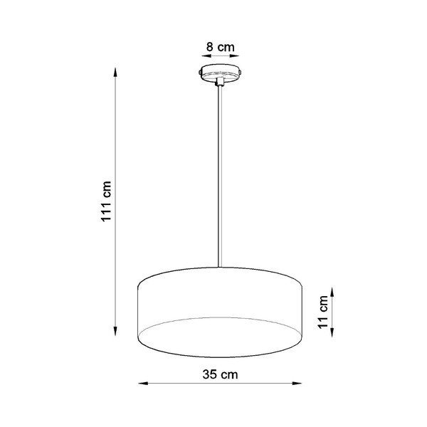 Čierne závesné svietidlo Atis – Sollux-image-4