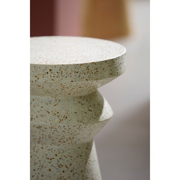 Terrazzo okrúhly odkladací stolík ø 32 cm Sella – Light & Living-image-4