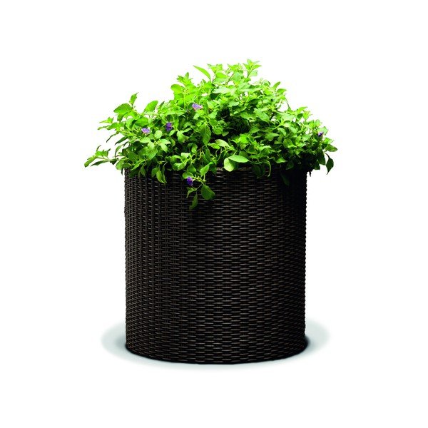 Hnedý kvetináč Keter Planter, ø 35 cm-image-1