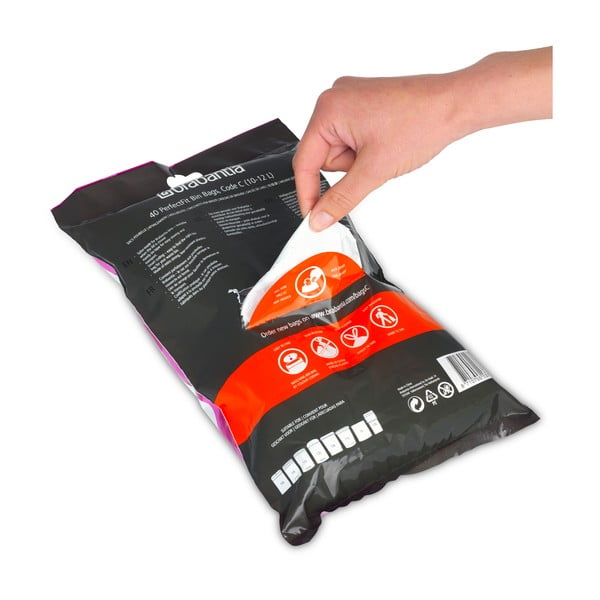 Vrecia na odpadky v súprave 40 ks 12 l PerfectFit C – Brabantia-image-2