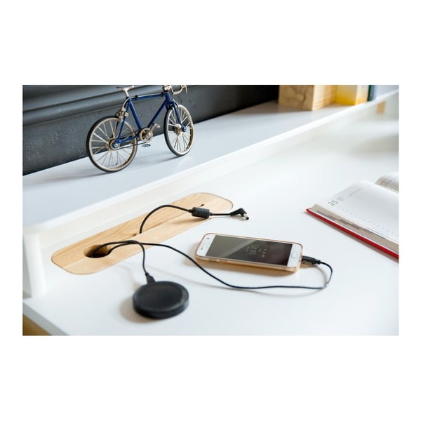 Biely pracovný stôl Ragaba ASHME-image-2