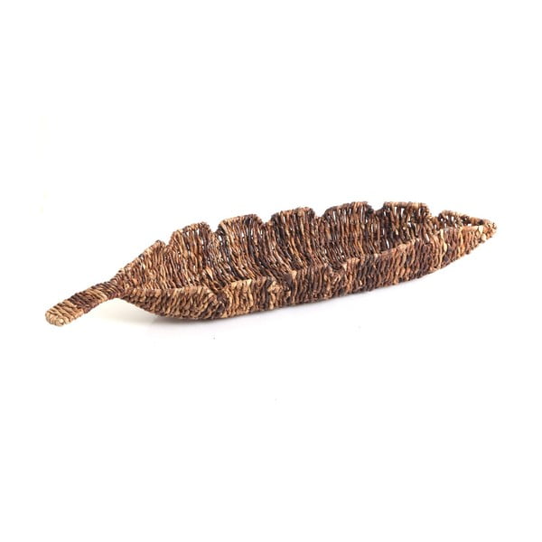 Prútená miska Leaf, 68 cm