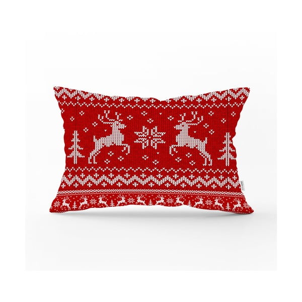 Vianočná obliečka na vankúš Minimalist Cushion Covers Dasher, 35 x 55 cm