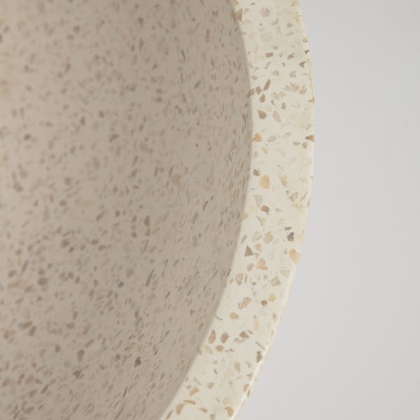 Umývadlo z terrazzo Kave Home Sunday, ø 40 cm-image-1