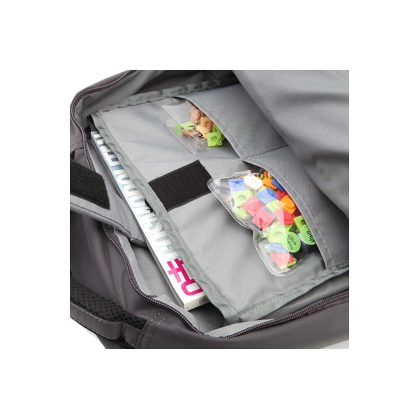 Študentský batoh Pixelbag grey/green-image-3