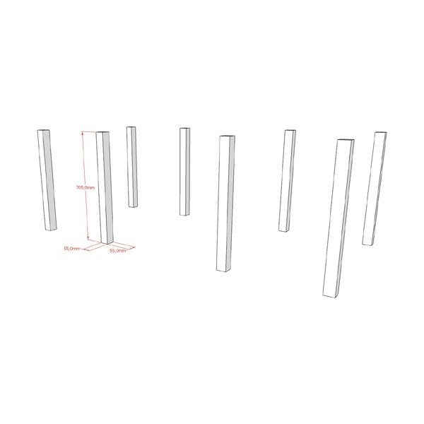 Noha k posteli Forrest – Vipack-image-2