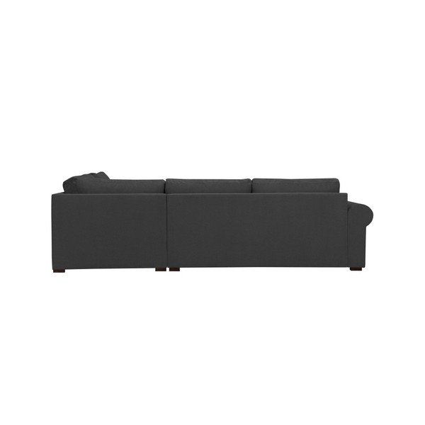 Tmavosivá rohová pohovka Windsor & Co Sofas Hermes, ľavý roh-image-3