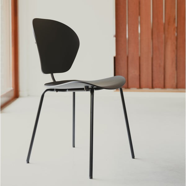 Čierna jedálenská stolička The Ocean – Zuiver-image-1