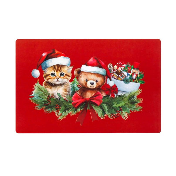 Plastové prestieranie s vianočným motívom 28,5x44 cm Cadocha – douceur d'intérieur