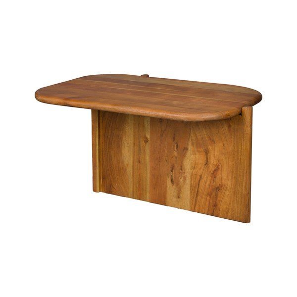 Konferenčný stolík z masívu akácie v prírodnej farbe 50x75 cm Feller – Dutchbone-image-3