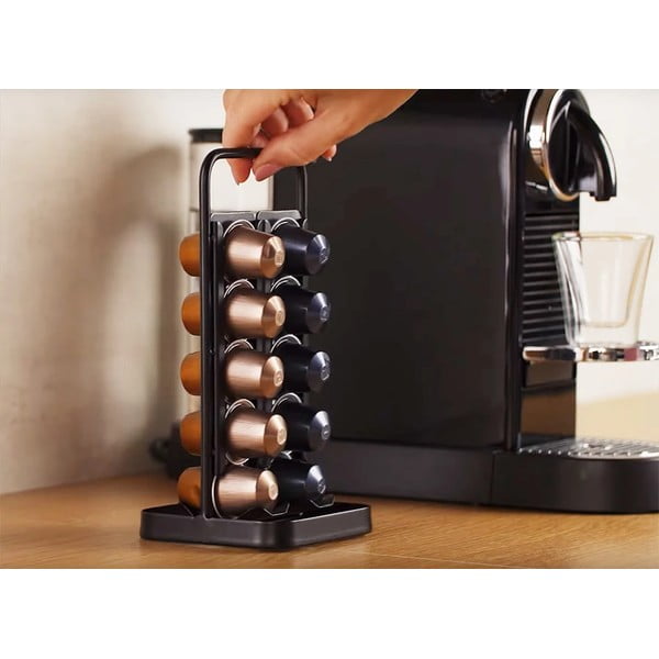 Čierny stojan na kapsule Online – Tescoma-image-1