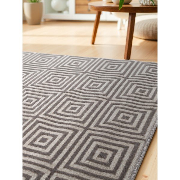 Sivý behúň 80x240 cm Perles Tourmaline – Elle Decoration-image-3