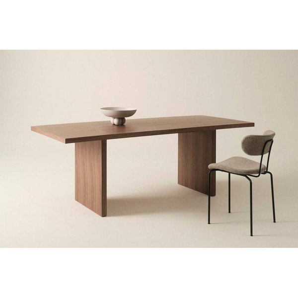 Jedálenský stôl v dekore orecha 90x210 cm Aspelund – Jotex-image-1