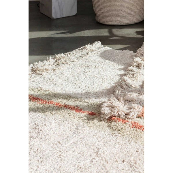 Béžový bavlnený behúň 80x230 cm Duetto Sage – Lorena Canals-image-4