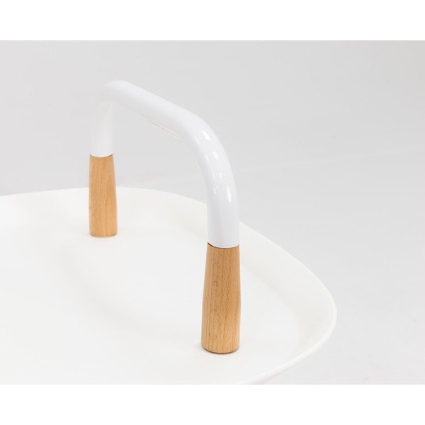 Biely servírovací vozík na kolieskach Tenzo Wagon Beech-image-1