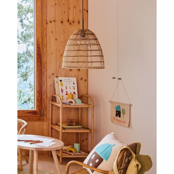 Detský regál z ratanu Kave Home Ormela, 40 x 80 cm-image-3