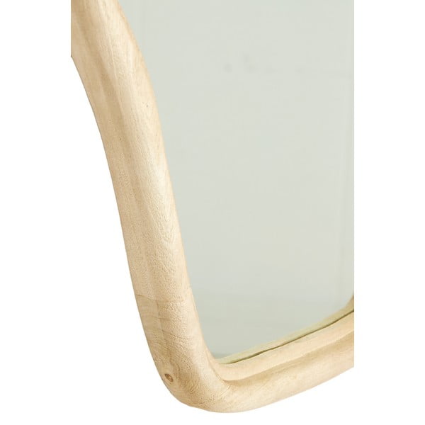 Nástenné zrkadlo s dreveným rámom 62x121 cm Celano – Light & Living-image-3