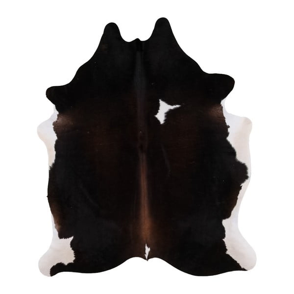 Pravá hovädzia koža Arctic Fur Tricolor, 186 × 165 cm