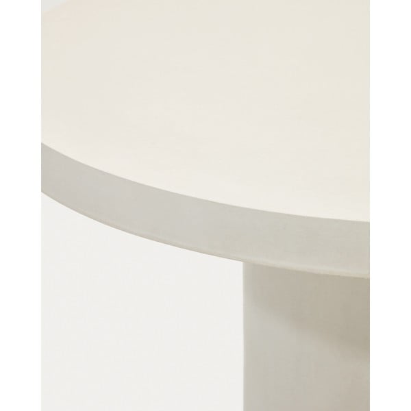 Betónový okrúhly záhradný jedálenský stôl ø 120 cm Aiguablava - Kave Home-image-2