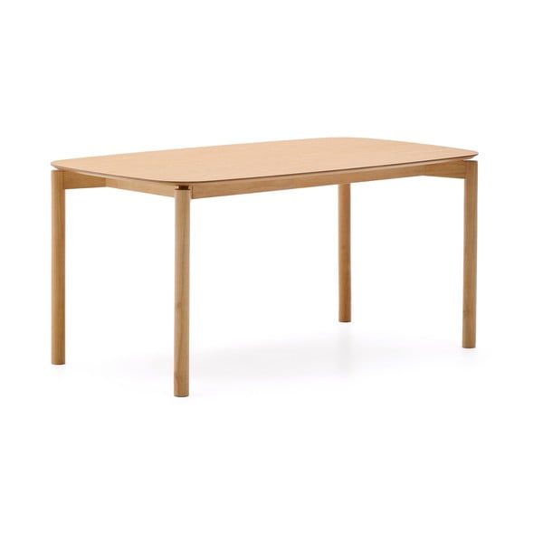 Jedálenský stôl v dekore jaseňa 90x160 cm Indara – Kave Home