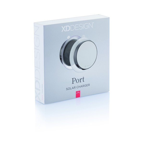 Sivá solárna nabíjačka na cesty XD Design Port-image-1