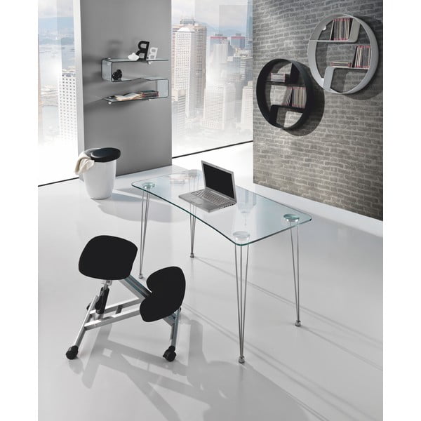 Čierna kancelárska stolička Berger – Tomasucci-image-1