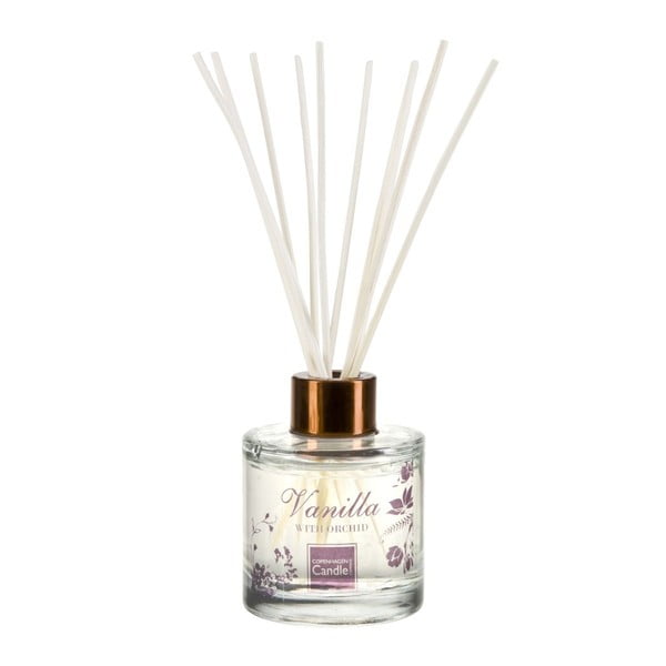 Aromatický difuzér s vôňou vanilky a orchidey Copenhagen Candles Reed, 100 ml