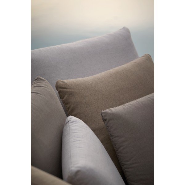 Béžové polstrované záhradné ležadlo Cielo – Diphano-image-1