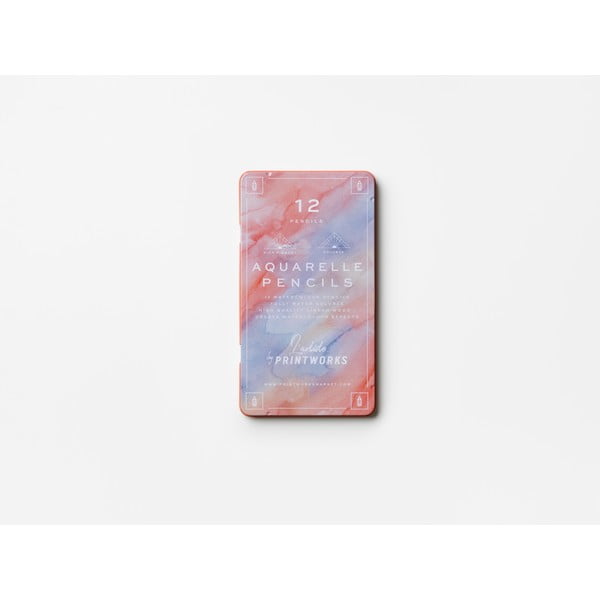 Pastelky v súprave Aquarelle – Printworks-image-2