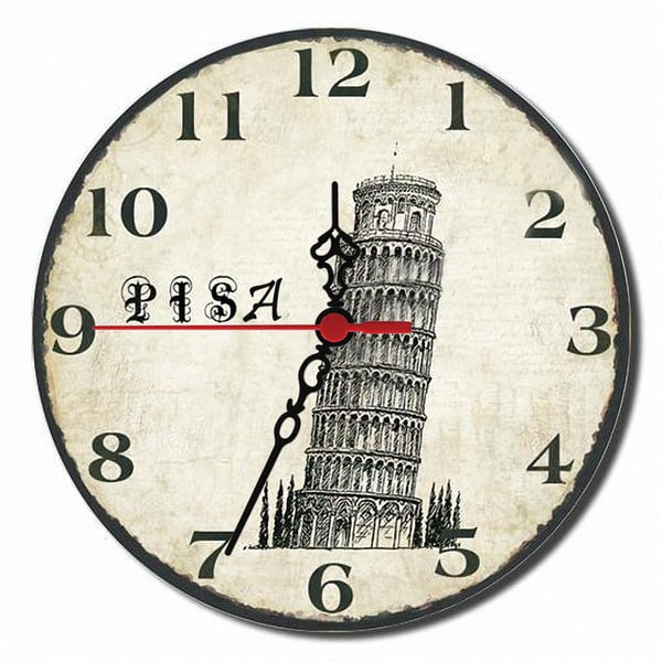 Nástenné hodiny Pisa, 30 cm