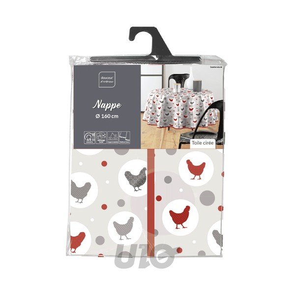 Umývateľný obrus ø 160 cm Suzette – douceur d'intérieur-image-2