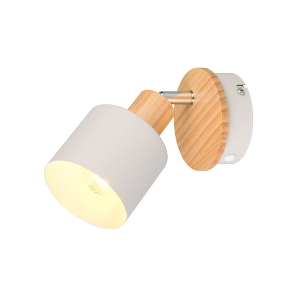 Bodové svietidlo v bielo-prírodnej farbe ø 9 cm Shanti – Trio-image-2