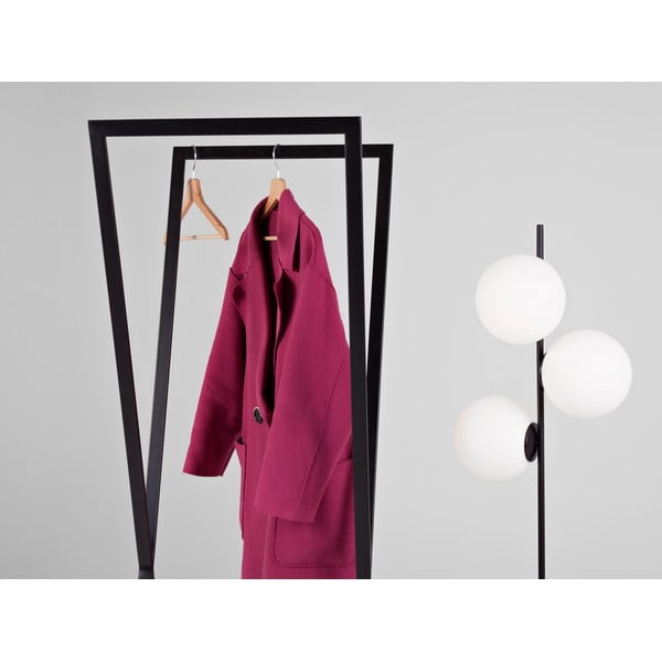 Čierny kovový vešiak CustomForm Rosett-image-2