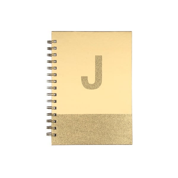 Špirálový zápisník Tri-Coastal Design Monogram J