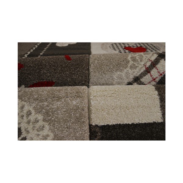 Koberec Webtappeti Intarsio Brown Cosy, 120 × 170 cm-image-2