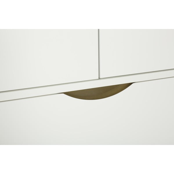 Biela šatníková skriňa Woodman Kobe-image-1