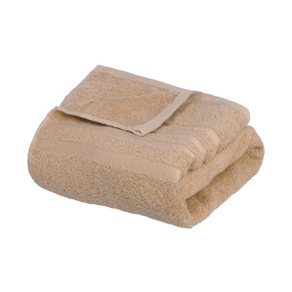 Béžová froté bavlnená osuška 70x140 cm Simple – Casa Selección