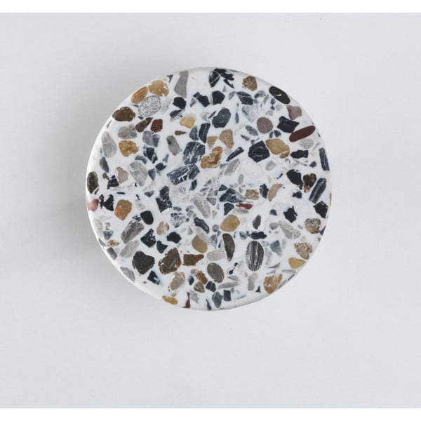 Nástenný háčik s dekorom terrazzo Wenko Melle, ⌀ 8 cm-image-3